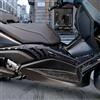 Resin Bike Adesivi Scooter Compatibile con Yamaha XMax 300/125 2021-2026 Tech Black. Protezioni Carena Laterale Boomerang Antigraffio e Antiurto. Adesivi Resinati 3D Made in Italy