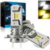 Sycreek H7 LED 6000K 3000K Doppio Colore Lampadina Auto Plug & Play | Lampadina H7 LED doppio colore, luce bianca 6000K e gialla 3000K selezionabile, design 1:1 alogena senza modifiche