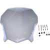 avdb-moto Cupolino / Parabrezza Nero compatibile con BMW F800R 2017 2018 2019 doppia bolla policarbonato