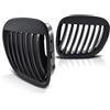 GV-ZONE Griglia anteriore compatibile con Bmw Z3 1996 1997 1998 1999 2000 2001 2002 All Front Central Grill Sport GV-106 Front Sport Sostituzione Rene Griglia Nero
