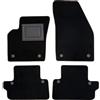 OFFICINE MILANO IL TUO STILE IN AUTO. 4 Tappetini Auto compatibili per Volvo C70 dal 2006 al 2013 in Moquette Nero Su Misura OFFICINEMILANO. 2 Anteriori+2 Posteriori. Sistema di Fissaggio Compatibile con l'Originale. Fondo antiscivolo