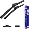 Axeblink Spazzola tergicristallo per Opel Insignia 2008-2017 con gancio a U piatto Aero anteriore (61 cm e 45,7 cm, gancio a U)