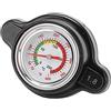 Ymiko Sostituzione del Tappo del Radiatore Ad Alta Pressione per CR250R, Tappo del Termometro del Radiatore con Indicatore di Temperatura 1,8 Bar 1638630001 Alta Precisione
