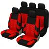 LICOME Coprisedili Auto per Renault Koleos 1.Gen (HY) 2009-2016, Set Completo Sedili Anteriori e Posteriori, Coprisedile Traspiranti Antiscivolo per Protezione Sedili,E Red