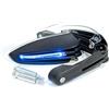 JURTBGF Paramani Moto Protezione Paramani Universali Per Moto Protezione Leva Frizione Freno Con Indicatori Di Direzione A LED Luminosi Paramani Per Parabrezza Anteriore 1 Paio