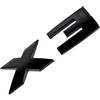 MCK Auto - X3 nero lucido posteriore bagagliaio logo logo posteriore stemma tuning modifica