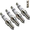 BOLOJAU CR8E Candela di ricambio per RG94C per NGK 4854 per moto e ATV | Candela di ricambio CR8E per RG94C per NGK 4854 per Honda, per Yamaha, per Suzuki, per Kawasaki e per Aprilia