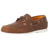 Timberland Cedar bay 2 Eye Boat Slipper da Uomo, MD Brown Full Grain, 42 EU
