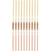 Tarini Gallery Set di 10 Rakhi per fratello Bhabhi e Bhatija Bhaiya Raksha Bandhan Rakhi filo Rakhi con biglietto di auguri, confezione regalo, One Size, Plastica, Senza Gemstone