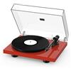 Pro-Ject Debut Carbon EVO, Audiophiler Giradischi (Lucido Rosso)