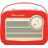 Nordmende Transita 130 Radio Valigetta Rosso