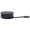 DELL Mobile Adapter DA300 Cablato USB 3.2 Gen 2 [3.1 Gen 2] Type-C Nero (Mobile