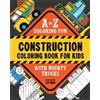Liv Wan Construction Coloring Book for Kids (Tascabile)