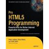 Peter Lubbers Brian Albers Frank Salim Pro HTML5 Programming (Tascabile)