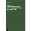 Lorenzo Renzi Einfuhrung in Die Romanische Sprachwissenschaft (Copertina rigida)