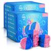 Sweep-it! Sweep-it - 60 pastiglie Geberit per sciacquone, cubetti per sciacquone, in confezione scorta - Colorano l'acqua blu - garantiscono freschezza e pulizia nel WC
