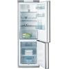 AEG -Electrolux SANTO 71368 KG - Frigorifero in acciaio INOX, 185 x 59,5, capacità: 337 l, lati argentati, raffreddamento dinamico a circolazione d'aria, design 3D, 214 kWh/anno