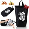 SMOKSKY Borsa termica BBQ, Regalo uomo (23 pollici) | Mantiene la carne calda dopo la cottura, accessori da grill, Ideale per Festa del Papà, compleanno, Pasqua