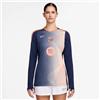 NIKE FC Barcelona Strike Third Nike Dri-Fit Total 90 Top da Calcio con Girocollo da Donna HM3412