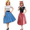 Hasegawa 1/24 ragazze americane in stile anni '50, 2 pezzi