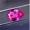 Naturale Ricco Zaffiro Rosa 4.00 KT Pera 11.5 X 7.7 MM Certificato Sri Lanka Gem