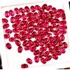 Wahenoor Gems 91 Pezzi Naturale Rosso Mogok Rubino Ovale 6.00 X 4.00 MM Certificato Trattato