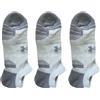 Under armour 3 Paia Di Calzini NO SHOW Under Armour UA Performance Tech Grigio Heather Uomo L