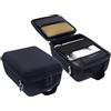 foto-kontor Borsa Compatibile con Kodak Dock Plus 4Pass Wireless Mobile Instant Photo Printer Custodia Cover Protettiva Nero
