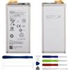 Duotipa Batteria di ricambio EB-BF947ABY compatibile con Samsung Galaxy Z Fold5 SM-F946 con kit di attrezzi di riparazione