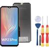 SiuVorZhi Display LCD compatibile con OUKITEL WP23 Pro Display LCD Touch Screen Assembly Riparazione Parti di ricambio con strumenti.