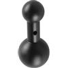 Ausi Adattatore a sfera da 25 mm a 17 mm per montaggio a doppia sfera RAM Mount B compatibile con braccio di prolunga per montaggio GPS rotante