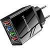 Genérico Caricatore del telefono - 4 volte più veloce, adattatore USB ultra veloce, ricarica dispositivi | compatibile smartphone tablet viaggio colorato ricarica rapida casa ufficio