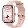 KALINCO Smartwatch Uomo e Donna con Alexa, Utilizzato insieme all'app VeryFit, 1.83'' Effettua o Risposta Chiamate, 110+ Sportive/Frequenza Cardiaca/SpO2/Sonno/Stress per Telefoni iOS e Android