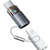 mcdodo Adattatore da Lightning a USB C da 60 W, ricarica rapida e trasferimento dati (solo per computer, laptop), compatibile con iPhone 17, 16, 15, MacBook, iPad
