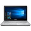 Asus N552VX-FY026T, notebook da 39,62 cm (schermo FHD opaco da 15,6 pollici, processore Intel Core i7-6700HQ, RAM da 16 GB, HDD da 256 GB, scheda grafica Nvidia GTX 950M da 2 GB, DVD, sistema operativo Windows 10 Home), colore: argento Braun, Edelstahl …