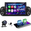 NHOPEEW 4+64G Autoradio Android per FIAT Panda 2013-2020