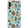 dakanna Custodia per Xiaomi Mi A2 Lite - Redmi 6 PRO | Conchiglie, Stelle e cavallucci marini | Cover in Gel di Silicone TPU Morbido di Alta qualità Trasparente