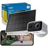 Tapo C400 KIT Telecamera di sicurezza a batteria esterna senza fili,Telecamera di sicurezza solare,Telecamera esterna notturna a colori,Rilevamento AI,IP65,Nessun hub richiesto,Alexa,Google Home