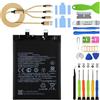 H&LYCYJ Batteria per Redmi Note 13 Pro Plus BM5U | 5000mAh Portare kit di strumenti，Sostituire la batteria，Polimero al litio，per modelli:23090RA98C 23090RA98G 23090RA98I