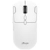 zelotes Mouse Gaming Wireless Bluetooth,Ricaricabile,Ultra Leggero 60g con 9 pulsanti programmabili,BT/USB 2.4G / Type-C,Mouse Senza Fili Ergonomico per PC,Laptop,Tablets,Bianco