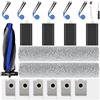 Fenkabs Set di 21 accessori per robot aspirapolvere Ecovacs Deebot T90 Omni / T90 Pro Omni / X12 Pro Omni, 1 spazzola principale, 6 sacchetti per la polvere, 2 mocio a rullo, 4 filtri, 6 spazzole laterali, 1