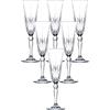 Lorren Home Trends RCR Crystal Melodia Collection - Set di calici da vino Champagne Flute da champagne.
