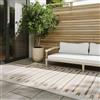benuta Basic Tappeto Esterno & Interno Kaleo - Beige 200x300 cm - Motivi Geometrico - Impermeabile & Resistente ai raggi UV per Balcone, Terrazza, Giardino, Cucina & Soggiorno - Facile da Pulire