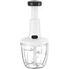 Zhang Xiao Quan Tritatutto Manuale da Cucina 900ml, Tritatore con Lame in Acciaio Inossidabile, Tritacipolle per Verdure, Frutta, Carne, Noci e Biscotti