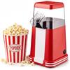 Baroni Home Macchina per Pop Corn ad Aria Calda 1200W, Senza Olio e Grassi Aggiunti, PopCorn in 2-3 Minuti, Coperchio Dosatore 16x20x29 cm (Retrò)