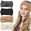 GGUFAY Fascia Capelli Donna Invernale, Fasce per Capelli Fascia Invernale Donna Accessori Capelli Tenere Caldo Copri Orecchie Maglia Fascia Paraorecchie Donna (B)