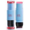 Generico Stick Blush per Guance, Labbra & Guance Leggero Multifunzione, Doppia Punta Idratante per Viso e Labbra Ideale per Viaggio e Uso Quotidiano