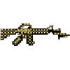 V-STORM FUCILE GOLD IN FOAM MINECRAFT
