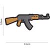 V-STORM PATCH 3D IN PVC CON VELCRO AK47