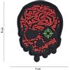 V-STORM PATCH 3D IN PVC CON VELCRO TARGET EYE SKULL